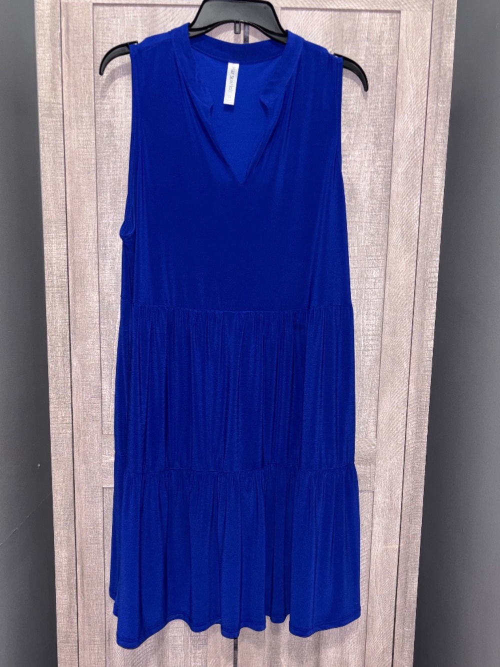 Royal Blue Dear Scarlett Tiered Dress 2X